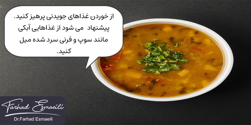 رژیم غذایی مناسب پس از کاشت ایمپلنت