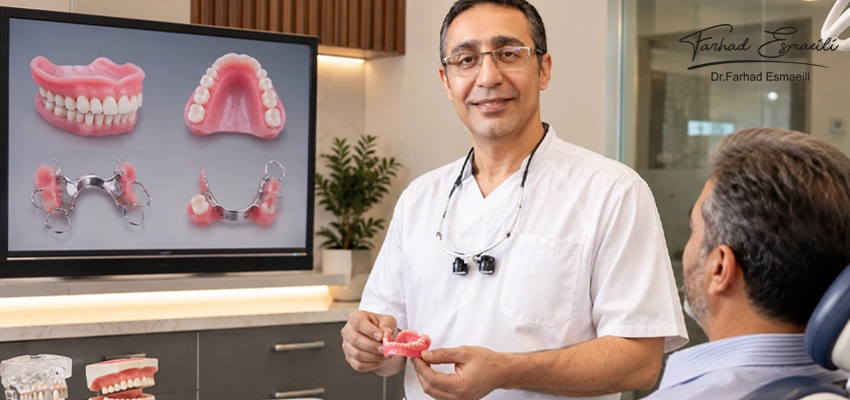 بهترین متخصص پروتز دندان در اصفهان